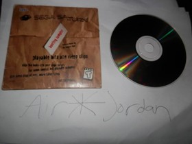 Sega Saturn Bootleg Sampler Demo Disc w/ Cardboard Sleeve &ndash; 1995