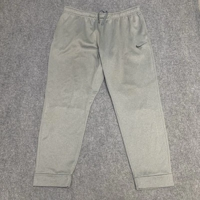 Pantalones de fitness Nike grises térmicos para hombre - talla 3XL XXXL con cordón elástico Foto 1 de 4