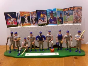 JUEGO DE EQUIPO DE LOS METS DE NUEVA YORK 1989 ALINEACIÓN INICIAL CON EXHIBICIÓN DE TARJETAS DE BÉISBOL A JUEGO - Imagen 1 de 11