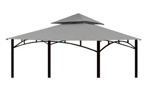 Gazebo Replacement Cover for Grill Gazebo Model L-GZ238PST-11, (Gray) - Picture 1 of 6