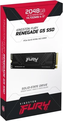 Kingston FURY Renegade G5 2TB M.2 2280 PCIe 5.0 x4 3D NAND NVMe SSD SFYR2S/2T0 - Image 1 of 4
