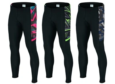 Mens Cycling Padded Tights Trousers Bicycle Compression Pant ANTI-BAC Pads Sikma - Image 1 of 4