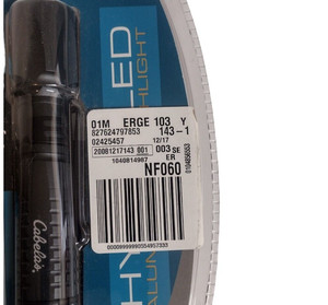 Cabela's 3 Watt Hyper Led Aluminum Flashlight, 65 Lumens, Up to 6 Hours Run Time