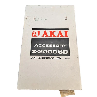 AKAI X-2000SD Carrete a Carrete/8 Pistas OEM Piezas y Kit de Accesorios Manual PARA REPUESTOS Foto 1 de 4