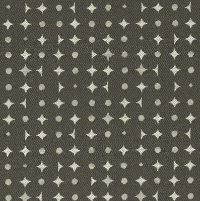 Tela de tapicería Momentum Decode gris grafito moderno contemporáneo diseño pequeño Foto 1 de 2