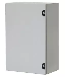 CEB BOX FRAME 1200X600X300 PAINTED STEEL IP66 + BOTTOM PLATE - Picture 1 of 4