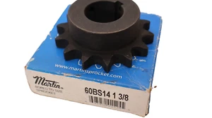 (NEW) MARTIN 60BS14 1-3/8" Bore Sprocket - Picture 1 of 5