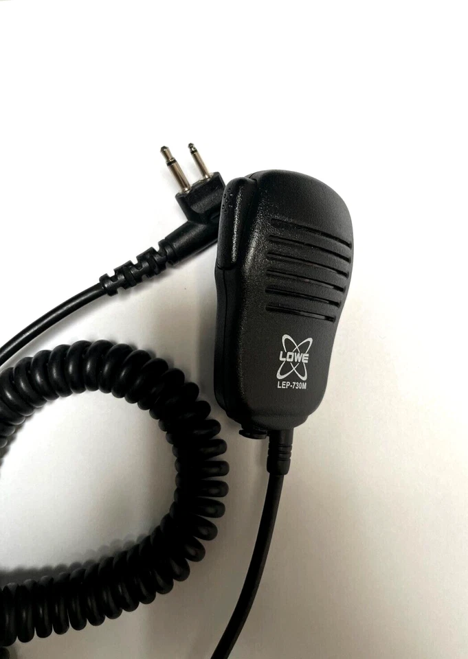 Mikrofon LOWE LEP-730M 2-PIN Lautsprecher-Mikrofon für Motorola Hand funk CB - Bild 1 von 3