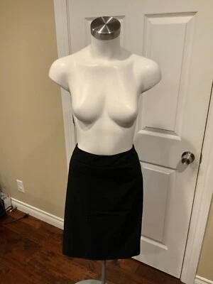 Giorgio Armani Black 100% Wool Pencil Skirt, Size 8 (US), 44 (IT), NWT! - Image 1 of 4