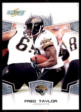 2008 Score Fred Taylor Jacksonville Jaguars #139