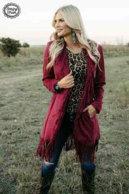 Chaqueta de gamuza Scottsdale Wine Foto 1 de 4