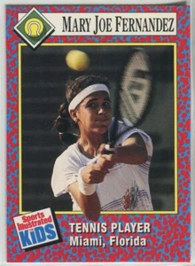 1991 Sports Illustrated for Kids Insert #258 Mary Joe Fernandez Women's Tennis - Picture 1 of 2