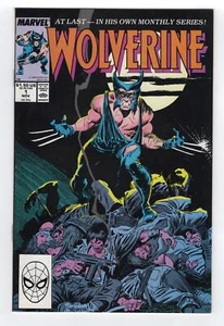 Marvel Wolverine 1988 #1 primera aparición Wolverine como llave de parche raro alto grado - Imagen 1 de 2