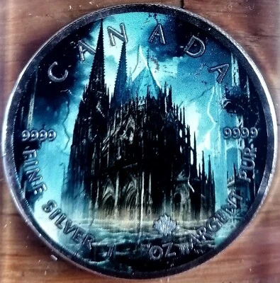 1oz Silber Maple Leaf After Mankind Köln 2023 Auflage 100 Stück 5/7 RCM - Bild 1 von 4