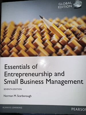 Essentials of Entrepreneurship & Small Business Management Invest,ment Book Rare - Image 1 of 4
