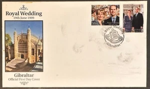 1999 Gibraltar #815-6 FDC; Royalty *d - Picture 1 of 1