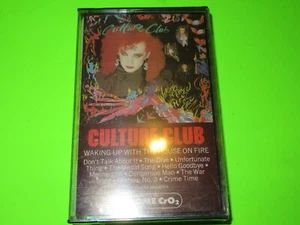 SEALED CULTURE CLUB WAKING UP WITH THE HOUSE ON FIRE CRO2 CASSETTE TAPE - Picture 1 of 2