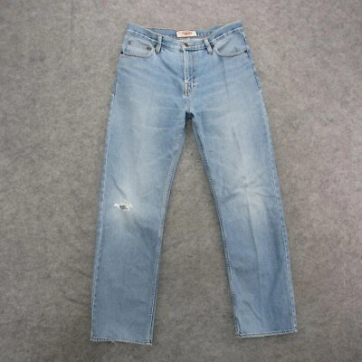 Jeans Big Mac para hombre 32x30 azul lavado claro pierna recta Foto 1 de 4