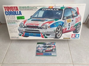 Tamiya 1/10 Big Scale Belt drive TOYOTA COROLLA WRC C. SAINZ y L. MOYA Español - Imagen 1 de 23