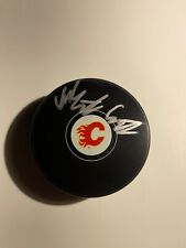 Calgary Flames MATT CORONATO Signed Hockey Puck