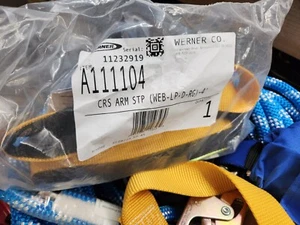 Werner L102100 100' 2-Man Rope Horizontal Lifeline System Cross Arm Strap Model - Picture 1 of 2