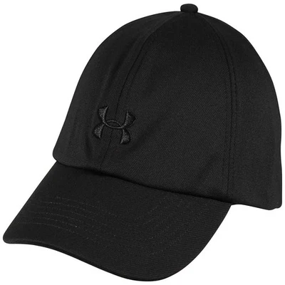 Under Armour Women's Play Up Cap , Black (001)/Black , One Size Fits All — 第 1/4 张图片