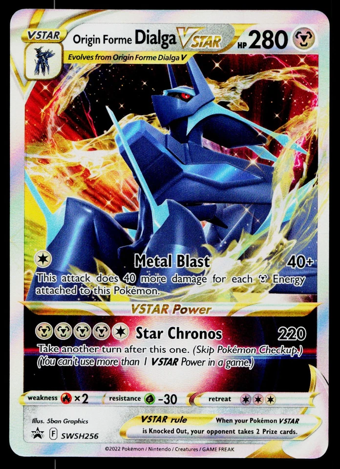 Origin Forme Dialga VSTAR SWSH256 SWSH: Sword & Shield Promo Cards Promo - Image 1 of 2