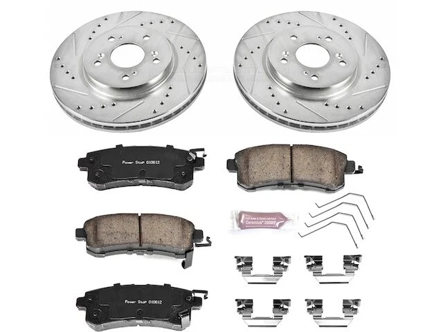 Kit de pastillas de freno delanteras y rotor para Honda Crosstour 2013 2014 QV391FX 2012-2015 Foto 1 de 1