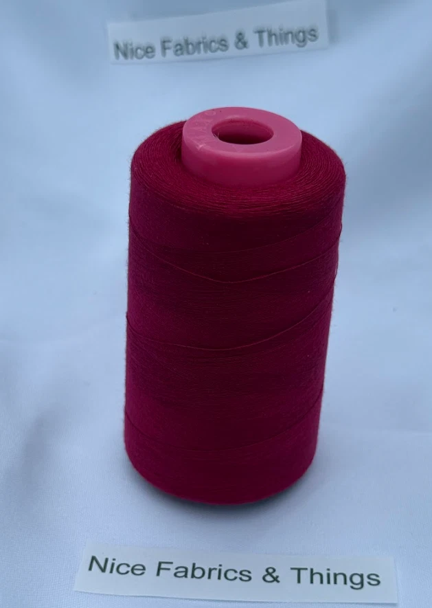 50 Spools - Red AX506 Multi Purpose Sewing Thread - Image 1 of 3