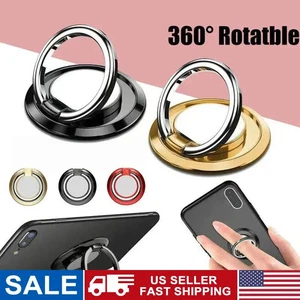 Soporte magnético para anillo de dedo de montaje para teléfono celular automóvil agarre giratorio 360° - Imagen 1 de 20