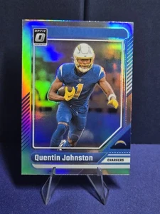 2024 Panini Donruss Optic - Quentin Johnston #108 Holo Prizm Chargers 💎🔥 - Picture 1 of 5