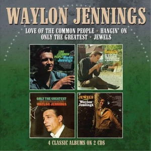 Waylon Jennings Love of the Common People/Hangin' On/Only the Greatest/Jewe (CD) - Picture 1 of 1