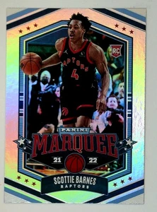 2021-22 Panini Chronicles Marquee Scottie Barnes Rookie RC #369 Toronto Raptors - Picture 1 of 3
