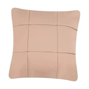 Leather Throw Pillow Cover, 18x18 inch Pack of 1 Modern Solid Decorative - Picture 1 of 8