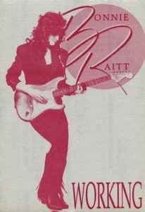 Bonnie Raitt 1989 Nick of Time trasa koncertowa Załoga robocza Backstage Pass - Zdjęcie 1 z 1