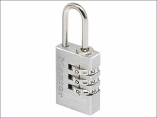 Aluminium 20mm 3-Digit Combination Padlock MLK7620