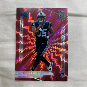JA'TAVION SANDERS 2024 Panini Donruss Elite Aspirations Shimmer RC 247/875 #142 - Picture 1 of 6