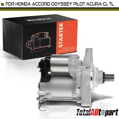 Motor de arranque para Honda Accord 1995-2007 Odyssey 1999-2006 Pilot Acura CL MDX TL - Imagem 1 de 4