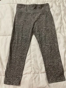 Justice-Girls Active Capri Leggings Größe 10 Space Dye Grau - Bild 1 von 3