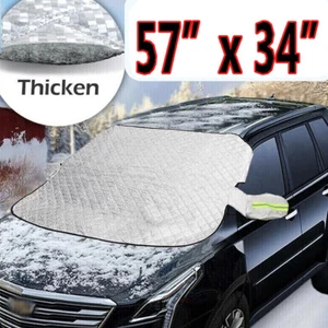Car Winter Windshield Cover Protector Snow Ice Rain Dust Frost Guard Sun Shade - Picture 1 of 9