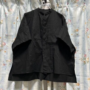 Yohji Yamamoto Short Dolman Short Sleeve Shirt - Picture 1 of 4