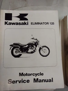 Kawasaki Eliminator 125 USED Service Manual 99924-1228-03 - Picture 1 of 2