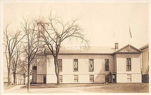  A14 MAINE Me Real Photo RPPC Postcard c1920 DEXTER? Church Building - Picture 1 of 2