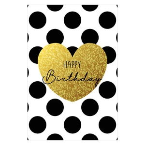 1 Premium Geburtstagskarte Happy Birthday 18x12cm mit Umschlag - Bild 1 von 1