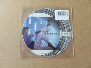 DAVID BOWIE Survive VIRGIN ORIGINAL 2000 UK PICTURE DISC 7" PRESSING VSP 1767 - Imagen 1 de 6