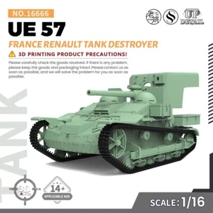 SSMODEL SS16666 1/16 Militär Modellbausatz Frankreich Renault UE57 Panzerjäger - Bild 1 von 5