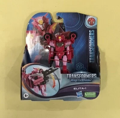 Transformers EarthSpark Warrior Class Elita-1 Action Figure 5"  2023 Hasbro - Image 1 of 4
