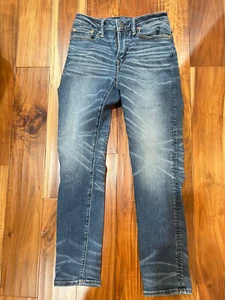 AMERICAN EAGLE BOYS JEANS BLUE 26x28 EEUC AIRFLEX 360 - Picture 1 of 5