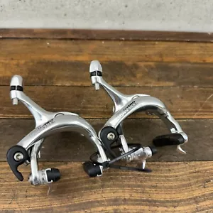 Tektro Quartz R720 Brake Caliper Set Side Pull Dual Pivot Recessed Silver - Picture 1 of 15