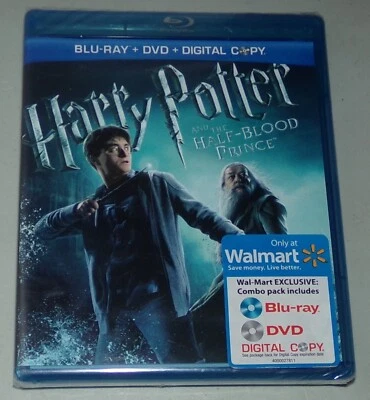 Harry Potter and the Half-Blood Prince (Blu-ray + DVD 2010) Daniel Radcliffe NEW - Image 1 of 4